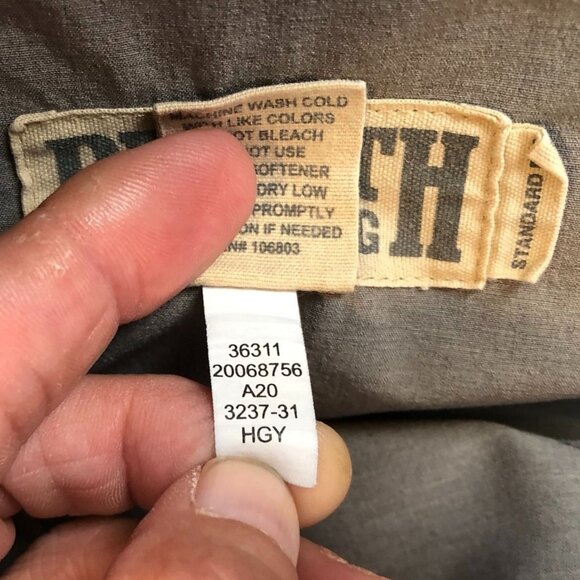 Duluth Trading Mens Pants Size 40x30 Relaxed Straight Stretch Performance Casual - Picture 9 of 11